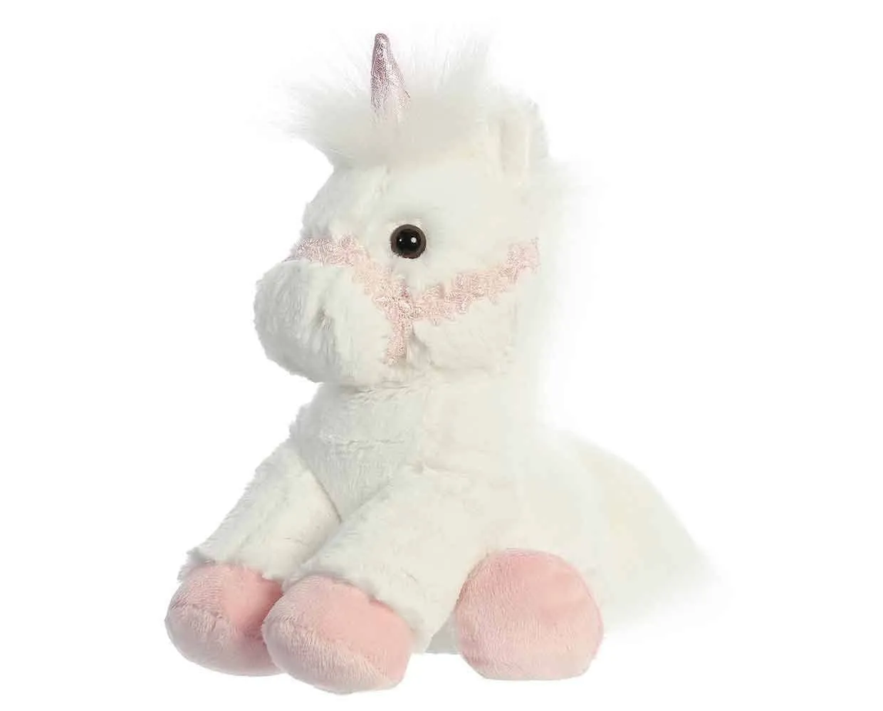 11" WHITE/PINK UNICORN