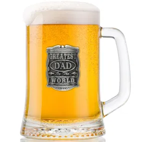 1pt GREATEST DAD GLASS TANKARD 2024