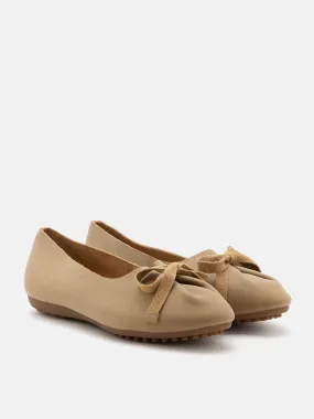 Adriana Tied Bow Flats