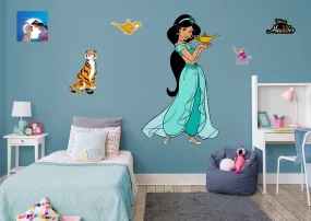 Aladdin: Jasmine RealBigs        - Officially Licensed Disney Removable Wall   Adhesive Decal