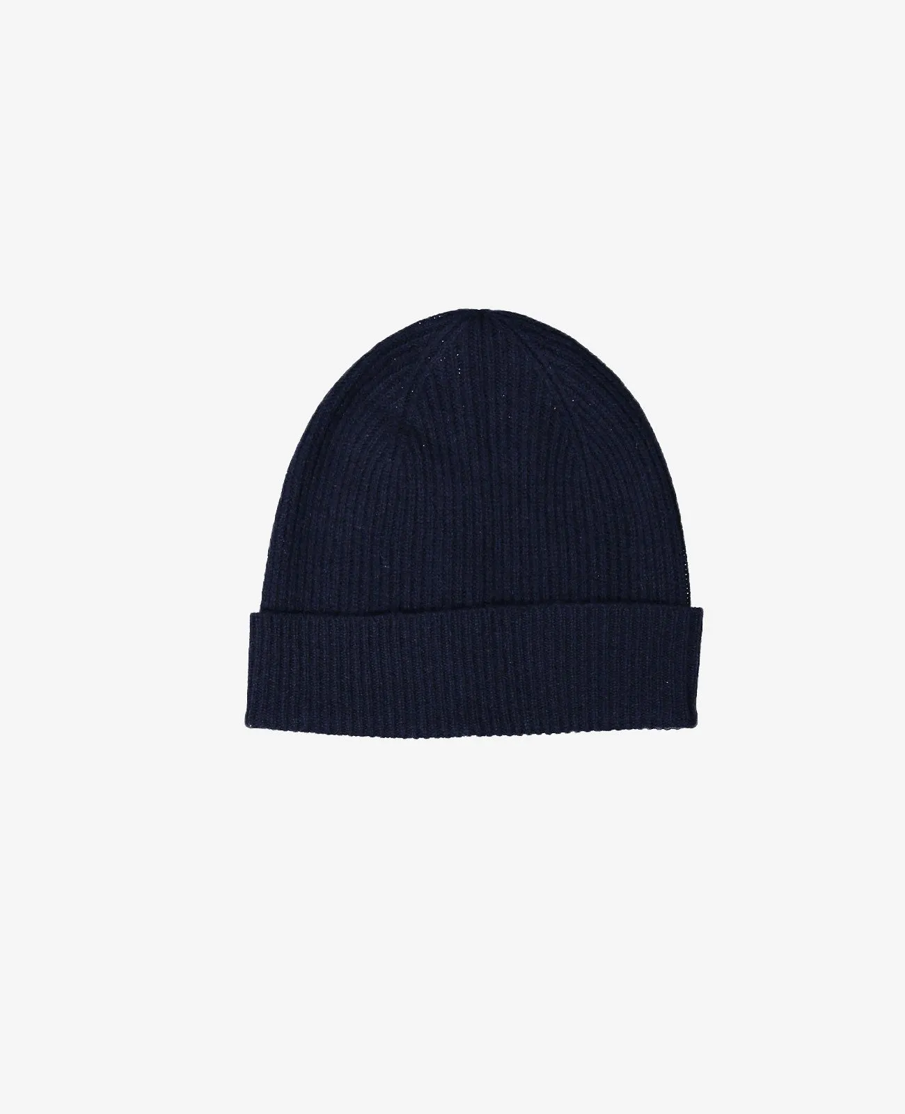 Cashmere Ribbed Beanie