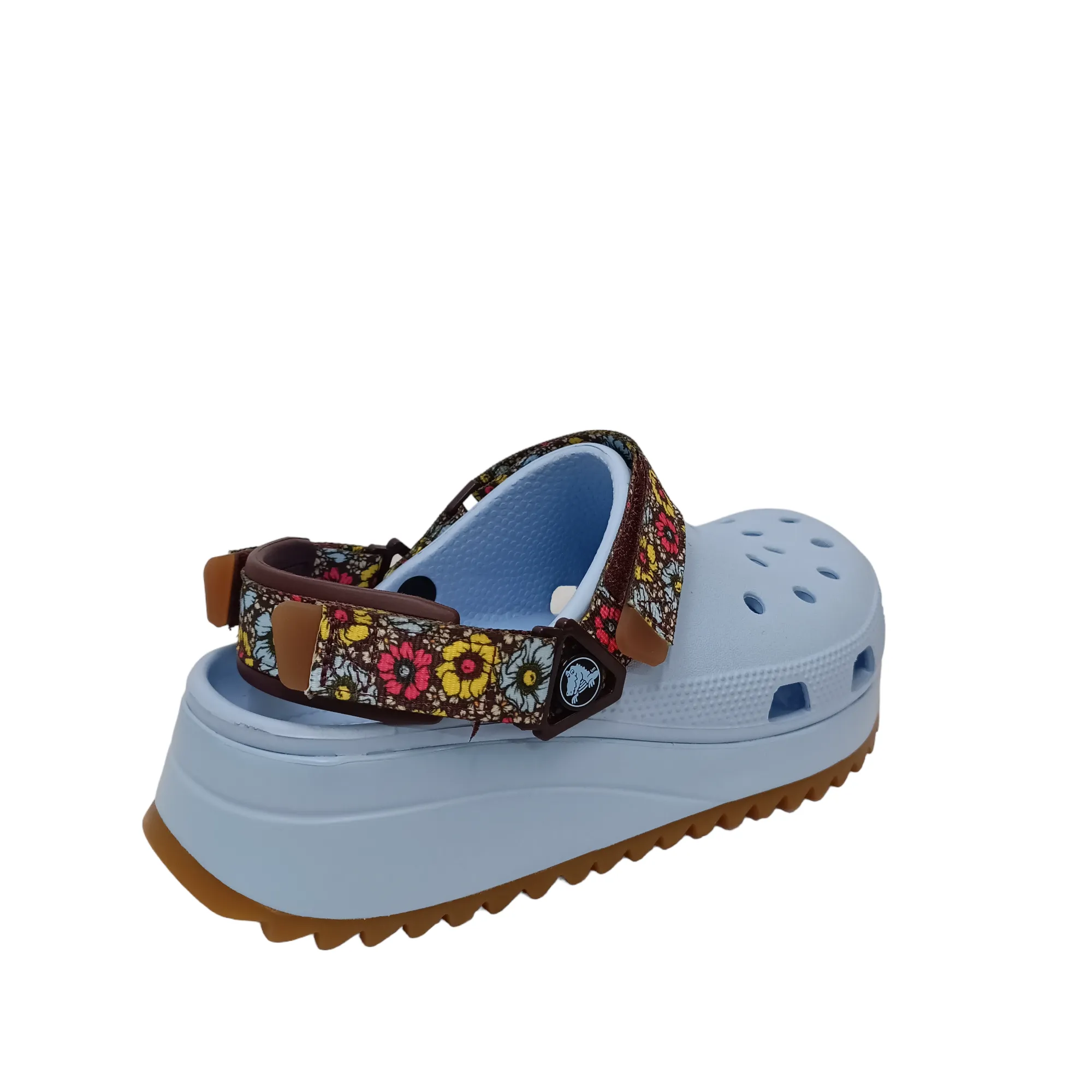 Hiker Retro Floral Clog