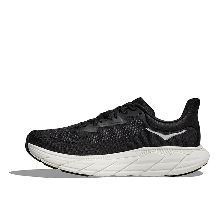 Mens Hoka Arahi 7 in Black/White