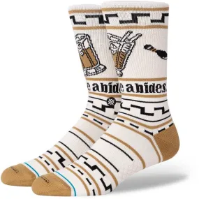 Stance Socks Unisex Big Lebowski The Dude Tan