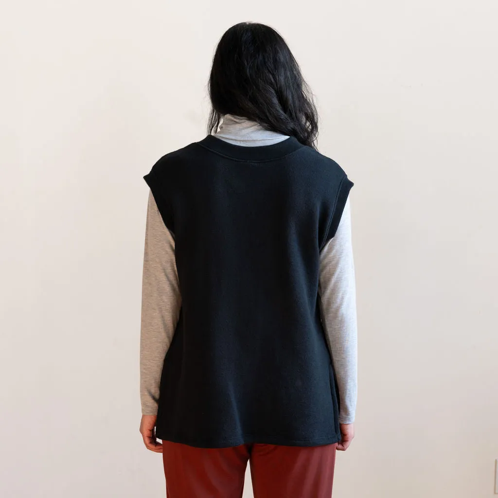 The Heirloom Sweater-shirt Vest